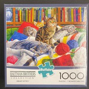 Buffalo Library Kitties 1,000 piece puzzle